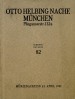 Otto Helbing, каталог лотов, результаты торгов