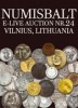 Numisbalt, каталог лотов, результаты торгов