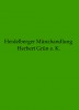 Heidelberger Münzhandlung Herbert Grün, каталог лотов, результаты торгов