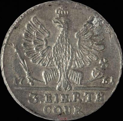 Picture 1/3 Thaler 1761 year  