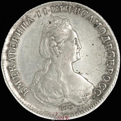 Picture 1 rouble 1782 year СПБ-ИЗ 