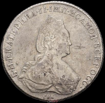 Picture 1 rouble 1785 year СПБ-ЯА 