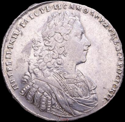 Picture 1 rouble 1728 year  "Type of 1728"