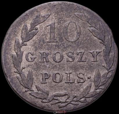 Picture 10 groszy 1820 year IB 