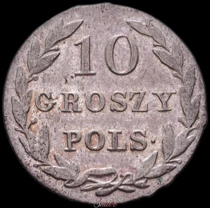 Picture 10 groszy 1828 year FH 