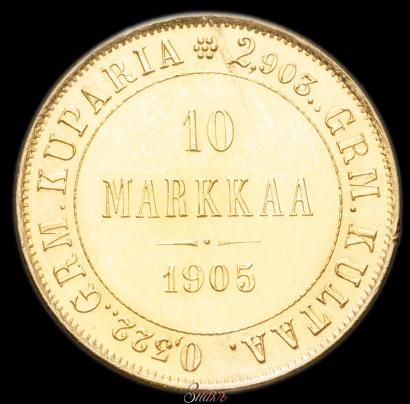 Picture 10 markkaa 1905 year L 