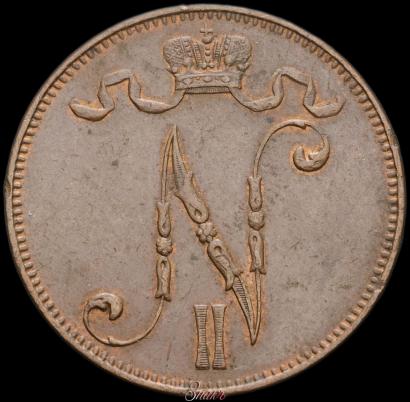 Picture 5 pennia 1911 year  