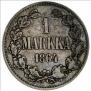 1 markka 1864 year