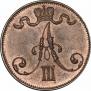 5 pennia 1888 year