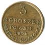 3 grosze 1826 year