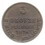 3 grosze 1826 year