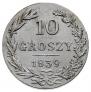 10 groszy 1839 year