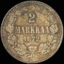 2 markkaa 1872 year