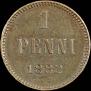 1 penni 1882 year