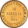 10 markkaa 1904 year