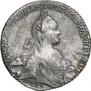 1 rouble 1768 year