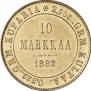 10 markkaa 1882 year