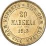 20 markkaa 1913 year