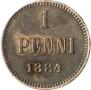 1 penni 1884 year