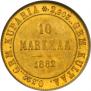 10 markkaa 1882 year