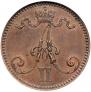 5 pennia 1865 year