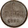 1 penni 1882 year