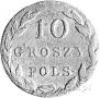 10 groszy 1831 year