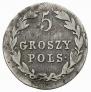 5 groszy 1824 year