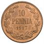 10 pennia 1917 year