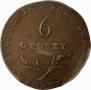 6 groszy 1813 year