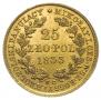 25 złotych 1833 year