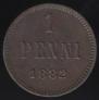 1 penni 1882 year