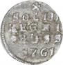 Solidus 1761 year