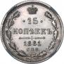 15 kopecks 1881 year