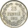 25 pennia 1913 year