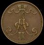 5 pennia 1865 year