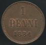 1 penni 1884 year