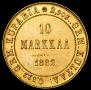 10 markkaa 1882 year