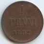 1 penni 1882 year