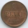 1 penni 1884 year