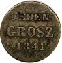 1 grosz 1841 year