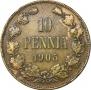 10 pennia 1905 year