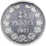 25 пенни 1907 года