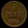 1 penni 1882 year