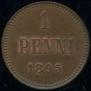 1 penni 1895 year