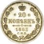 20 копеек 1883 года