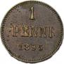 1 penni 1895 year