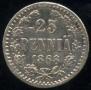 25 pennia 1868 year