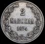 2 markkaa 1874 year