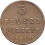 3 grosze 1830 year